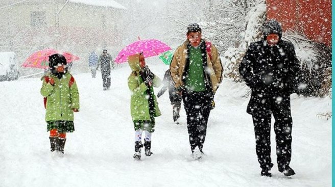Ankara`da okullara kar tatili!