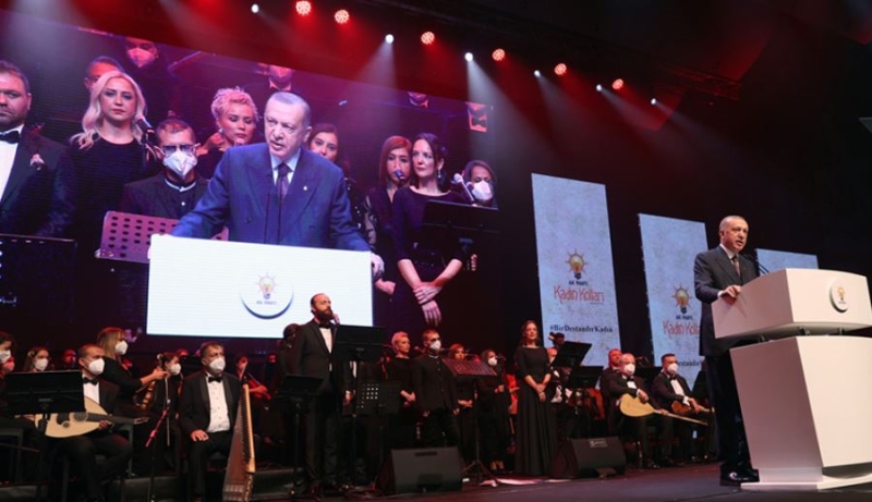 Cumhurbaşkanı Erdoğan, “Cumhuriyeti Kuran ve Yaşatan Kadınlar” programına katıldı