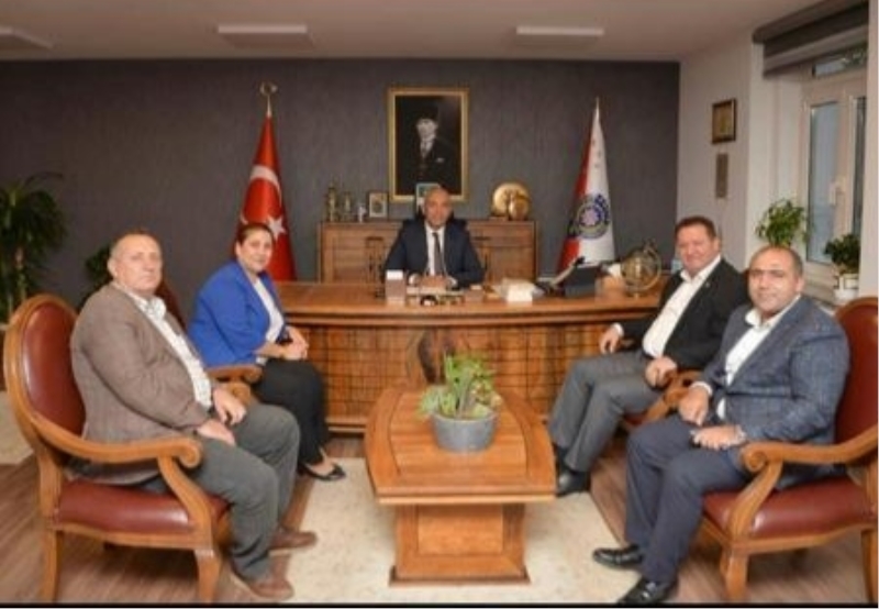 EKİP HABERDEN İZMİR  EMNİYET MÜDÜRÜNE ZİYARET