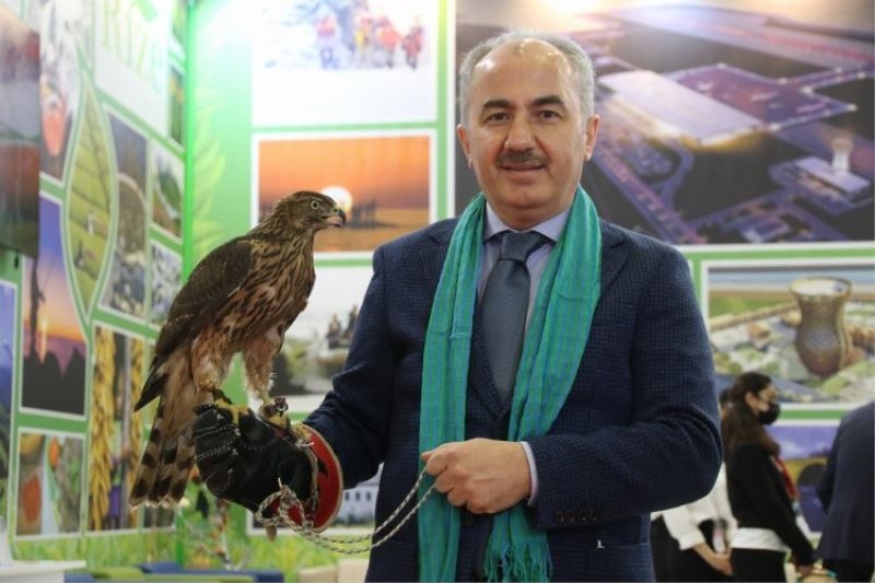 Rize standı kapılarını misafirlerine açtı 
