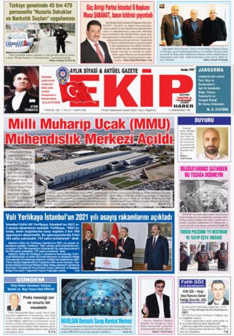 EKİP POLİS HABER GAZETESİ SAYI 169