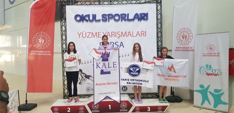 OKULLARARASI SPOR MÜSABAKALARINDA KALE OKULLARI ZİRVEDE 