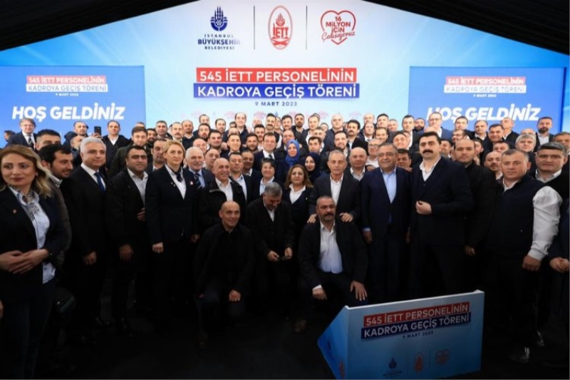 Kadroya alınan İETT