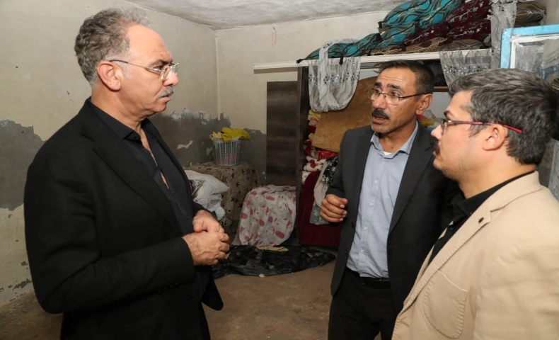 Eyyübiye Belediye Başkanı Kuş, Yetim Ailelerine Yeni Ev ve Tadilat Desteği Sağladı