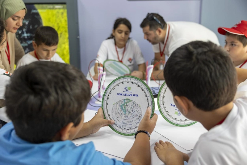 Mercan 100. Yıl İklim ve Çevre Bilim Merkezi’nde Özel Öğrenciler İçin Bilim Yolculuğu