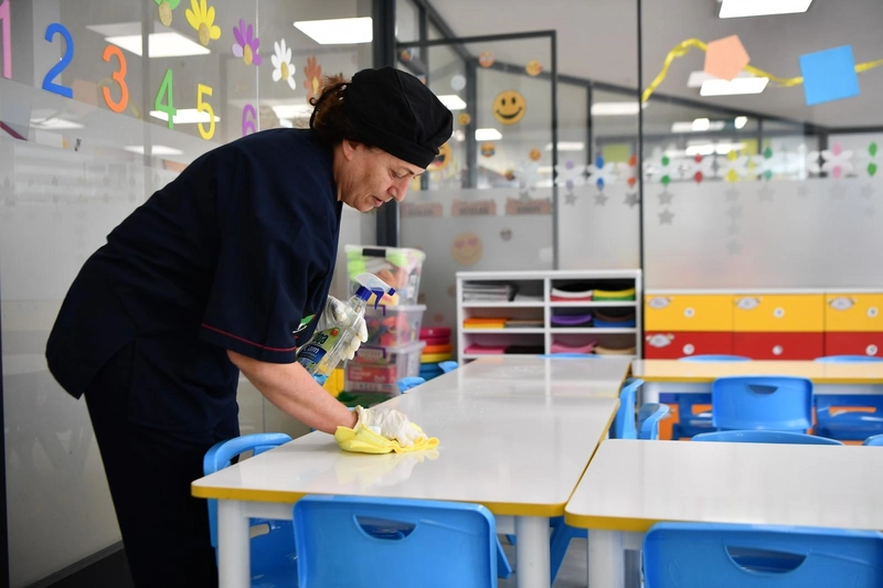 Mamak Belediyesi Kreşlerinde Kışlık Hijyen Hazırlıkları Tamamlandı