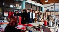 Kepez Belediye Başkanı Kocagöz, Kadın Emeğiyle Büyüyen Tekstil Atölyesi