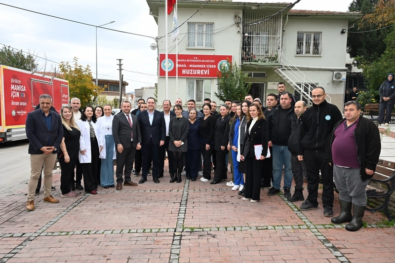 Manisa Belediye Başkanı Dutlulu Huzurevi Ziyaretlerinde Yeni Proje Müjdesi Verdi