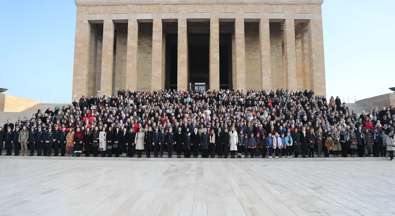 Göktaş, Kadınlara Seçme ve Seçilme Hakkının 91. Yılında Anıtkabir