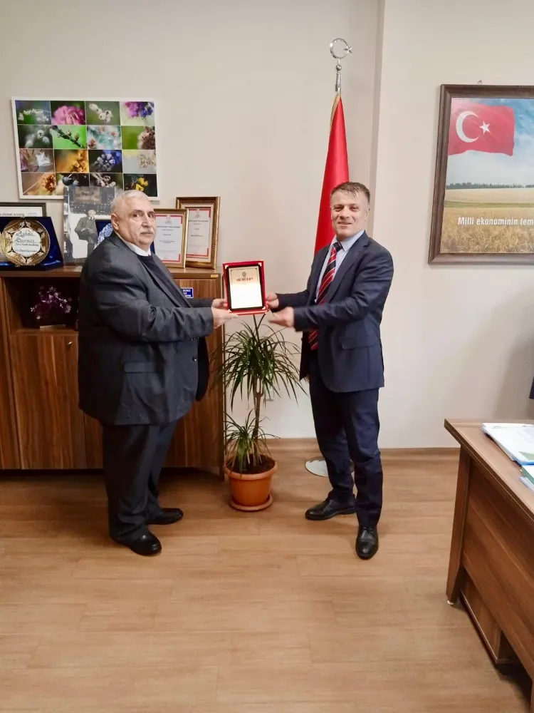 İsmail Türkoğlu’ndan Bursa Büyükşehir Belediyesi Kırsal Hizmetler Daire Başkanı Sayın Ayhan Sarsıcı’ya Ziyaret