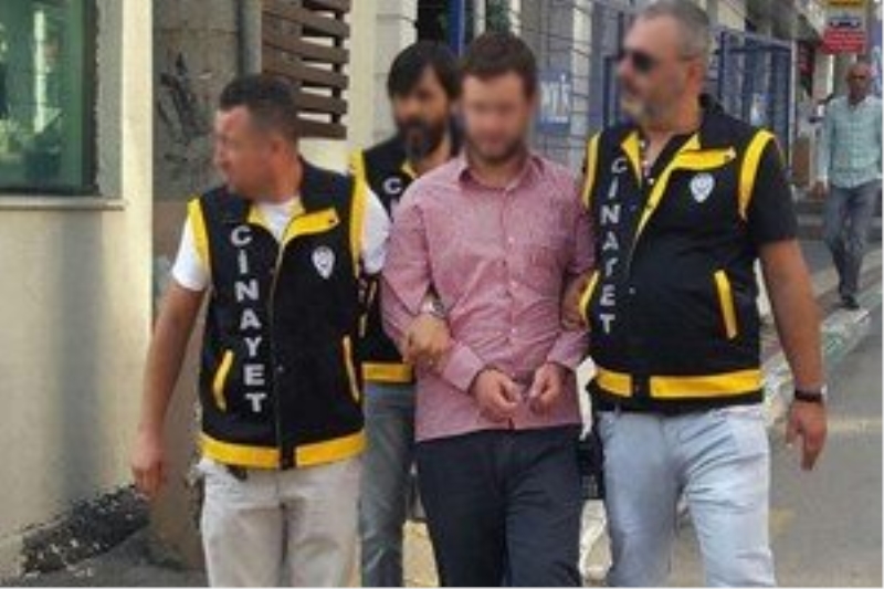 10 gün ormanda saklanan üvey baba katili yakalandı!