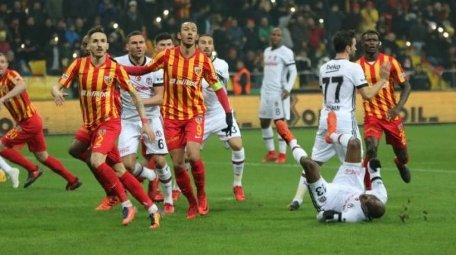 10 KİŞİLİK KAYSERİ BEŞİKTAŞ`A GEÇİT VERMEDİ