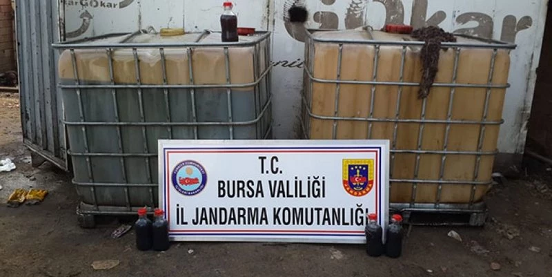 11 TON KAÇAK AKARYAKIT ELE GEÇİRİLDİ