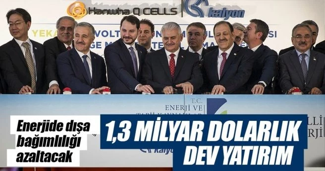 1.3 milyar $?lık dev yatırım