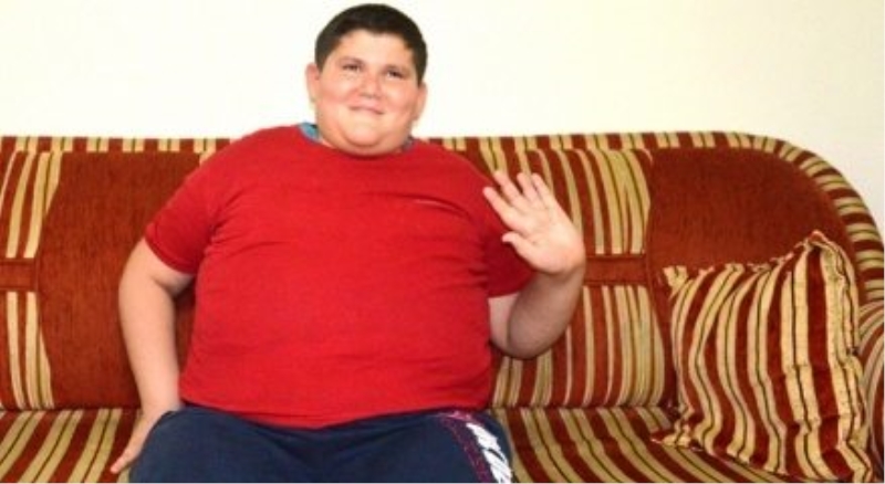 13 yaşında 122 kilo