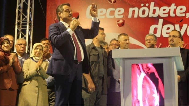 15 Temmuz'da Kobani'de hazırlık yapıldı