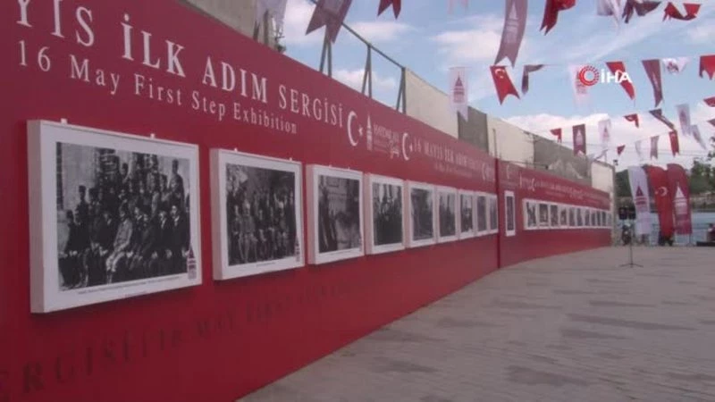 16 Mayıs İlk Adım Sergisi Galata Rıhtımı`nda açıldı