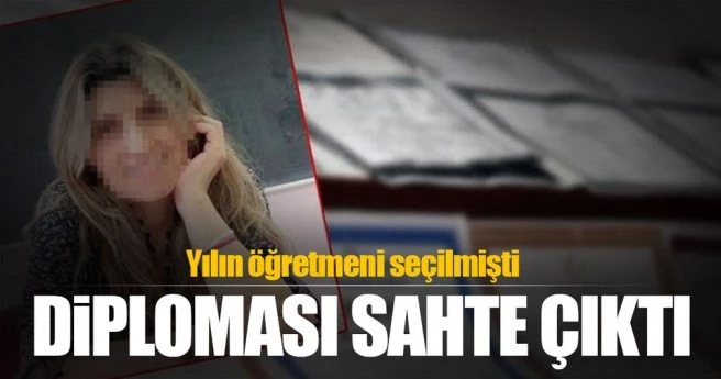 2005?te yılın öğretmeni seçildi, diploması sahte çıktı