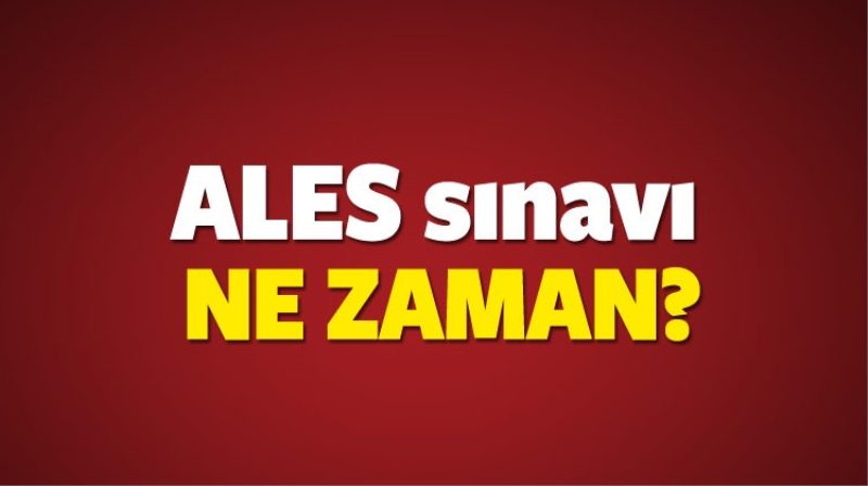 2016 ALES sonbahar dönemi ne zaman? Hangi güne denk geliyor?