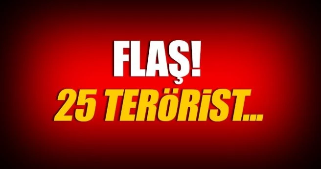25 DEAŞ`lı terörist etkisiz hale getirildi