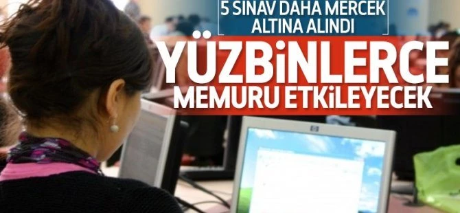 5 sınav mercek altına alındı