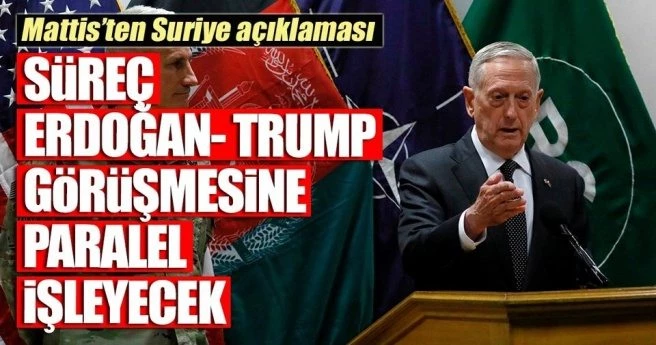ABD Savunma Bakanı Mattis?ten Suriye açıklaması
