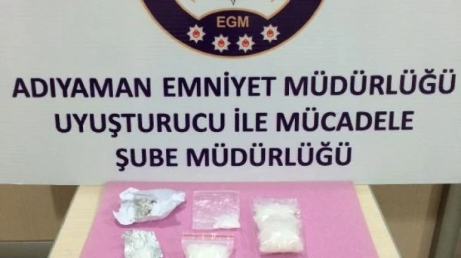 Adıyaman`da uyuşturucuya tutuklama