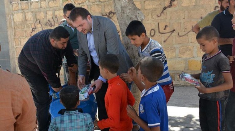 AK Parti Gençlik Kolları Cerablus'ta