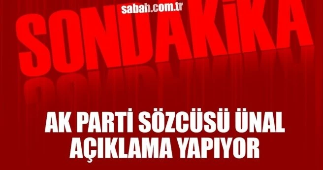 AK Parti MYK toplantısı sonrası flaş açıklamalar