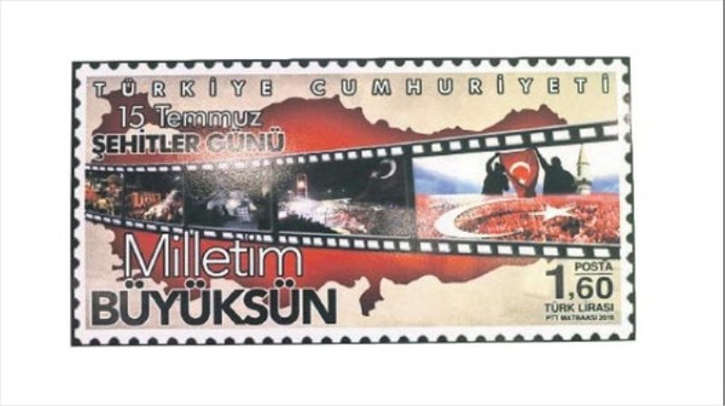 Ak Parti?ye özel 15. yıl pulu