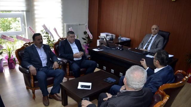 Alaplı Milli Eğitim Müdürü Çevik`e Ziyaret