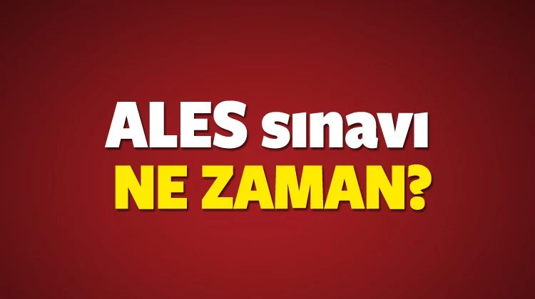 ALES (2016) sonbahar dönemi ne zaman olacak?