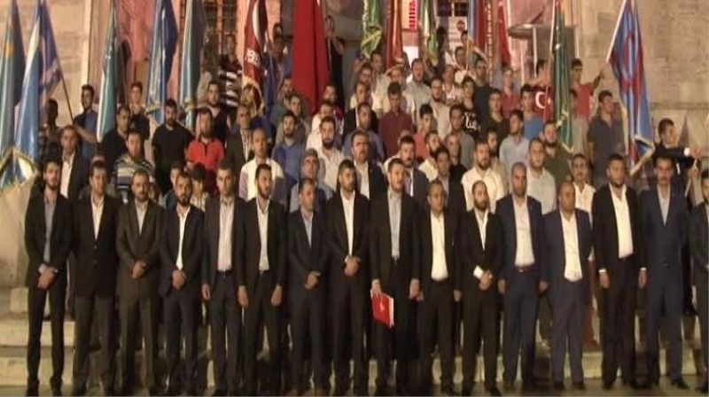 Alperen Ocakları'ndan şükür namazı