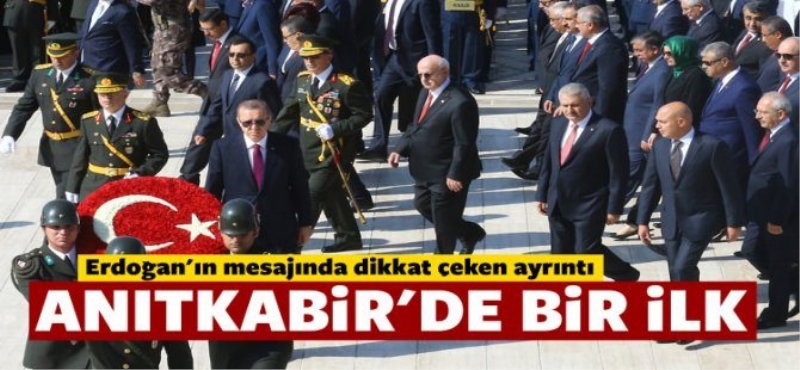 Anıtkabir'de Bir ilk!