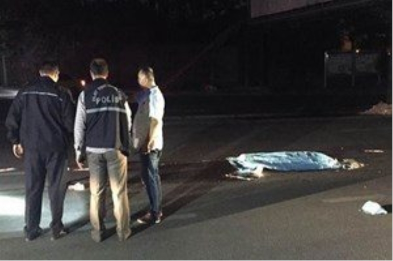 Ankara`da yol ortasında kadın cesedi bulundu
