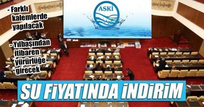 Ankara su indirimi