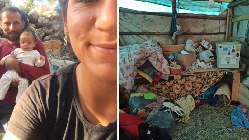 Anne tavana asılı, baba tüfekle vurulmuş! Vahşetin yaşandığı çadıra giren polisler minik Ali`yi uyurken buldu