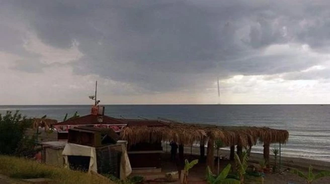 Antalya`da korku dolu anlar!