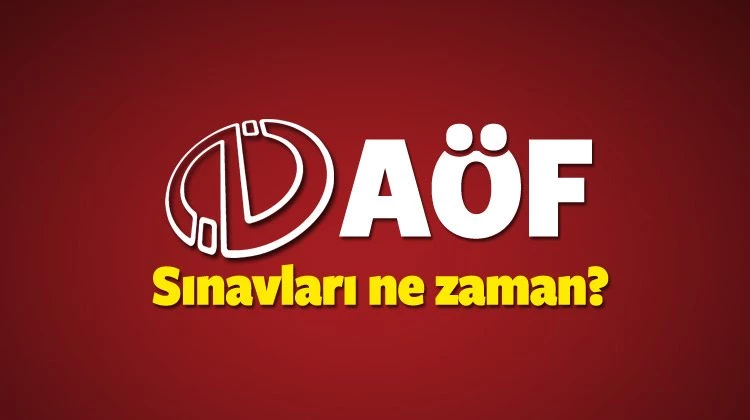 AÖF güz dönemi (1.Sınavları) vizeleri ne zaman?