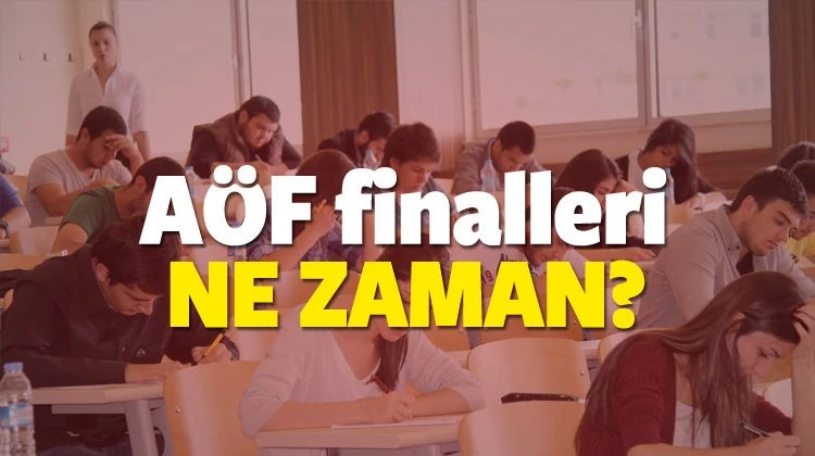 AÖF güz dönemi finalleri ne zaman? AÖF sınav tarihleri