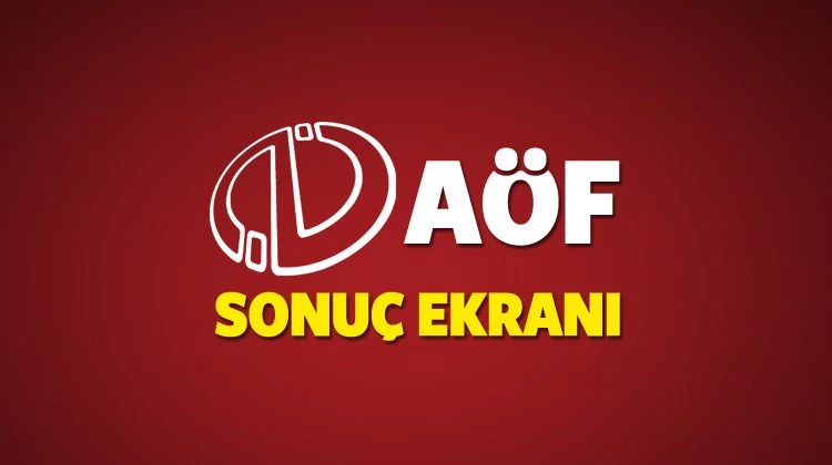 AÖF sınav vize sonuçları öğrenme ekranı