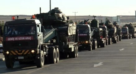 Askeri konvoy Silopi?ye ulaştı
