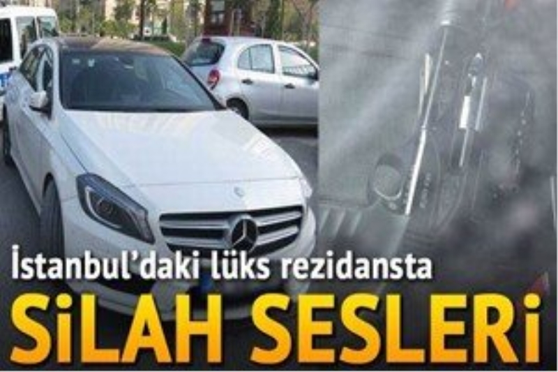 Ataşehir`de rezidansta silahlı saldırı