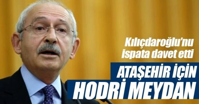 Ataşehir için hodri meydan