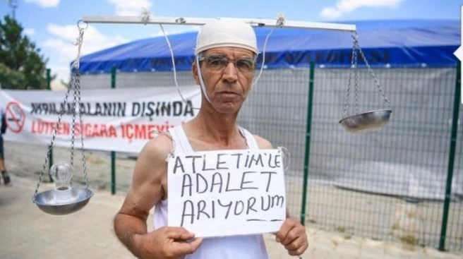 Atletle adalet arayan komik CHP`li