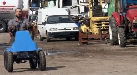 Avrupa?ya kızdı, pedallı ATV üretti