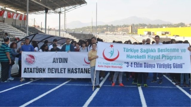 Aydınlılar Sağlık İçin Yürüdü
