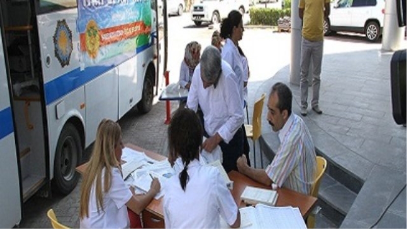 Bağlar`da Personel Sağlık Taramasından Geçti