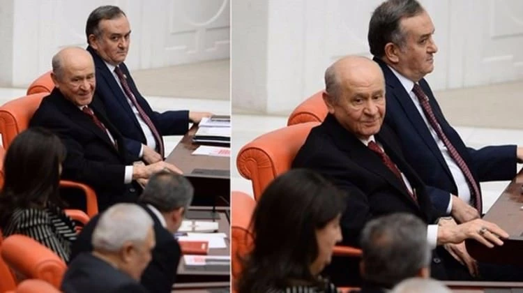 Bahçeli'nin HDP'lilere bakışı