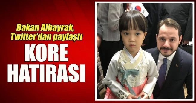 BAKAN ALBAYRAK`TAN SÜRPRİZ PAYLAŞIM